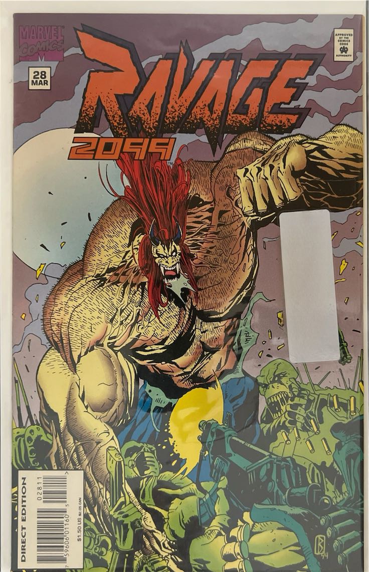 Ravage 2099, #028, (Marvel Comics, 1994) - Direct Edition