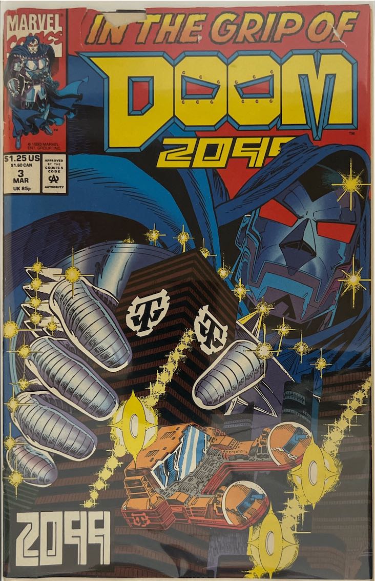 Doom 2099, #003, In the Grip of Doom (Marvel, 1993) - Direct Sales