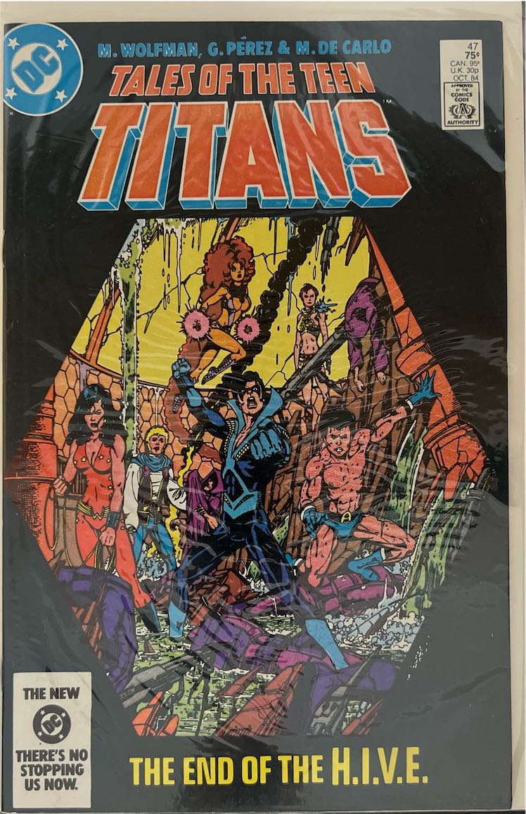 Tales of the Teen Titans, #047, The End of the H.I.V.E. (DC Comics, 1984) - Direct Sales