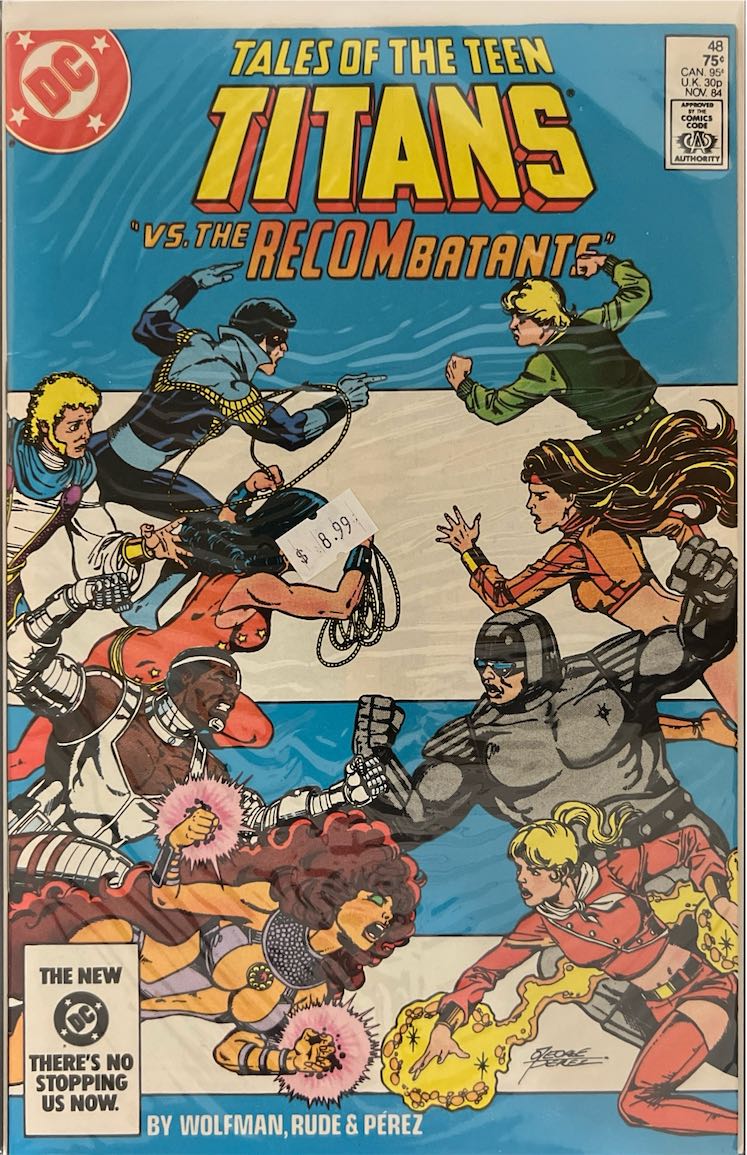 Tales of the Teen Titans, #048, vs. The RECOMbatants (DC, 1984) - Direct Edition