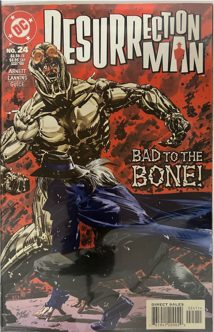 Resurrection Man, #024, Bad to the Bone! (DC, 1999) - Direct Sales