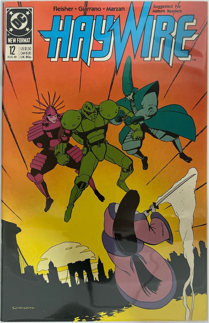 Haywire, #012 (DC Comics, 1989) - Direct Sales