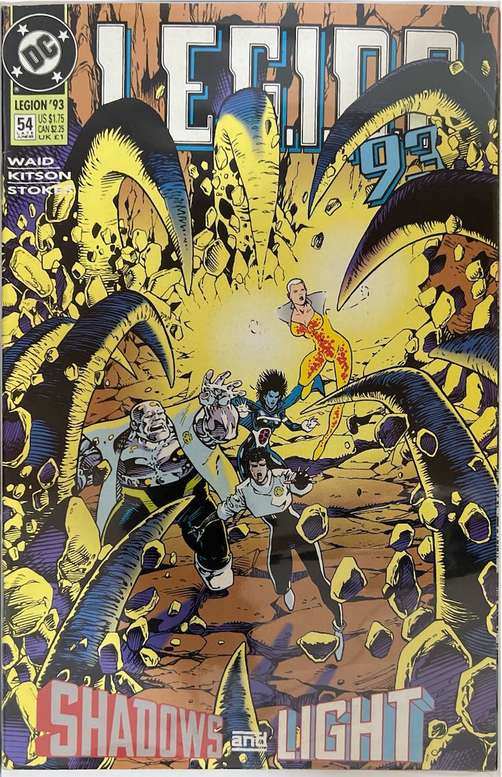 Legion '93, #054, Shadows and Light (DC Comics, 1993) - Direct Sales Edition