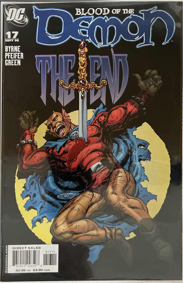 Blood of the Demon, #017, The End (DC Comics, 2006) - Direct Sales