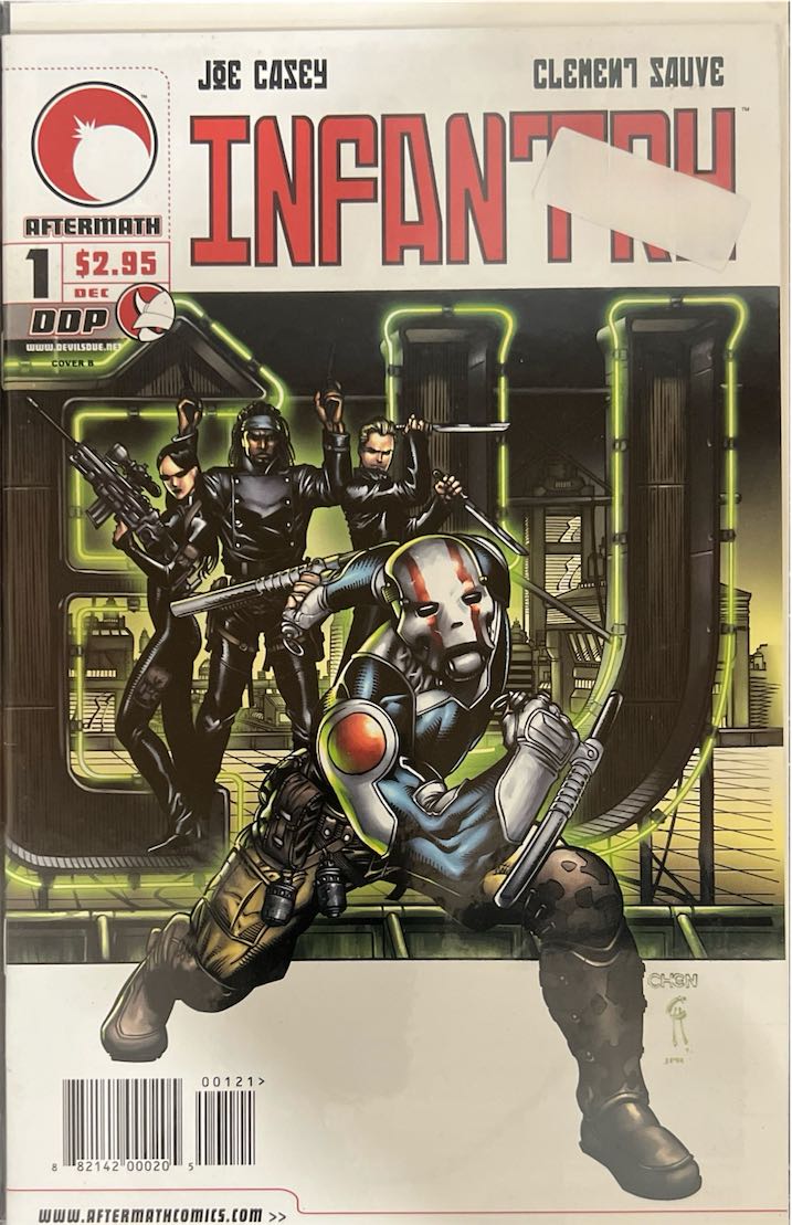 Infantry, #001, (Devil's Due Publishing, 2004) - Direct Sales