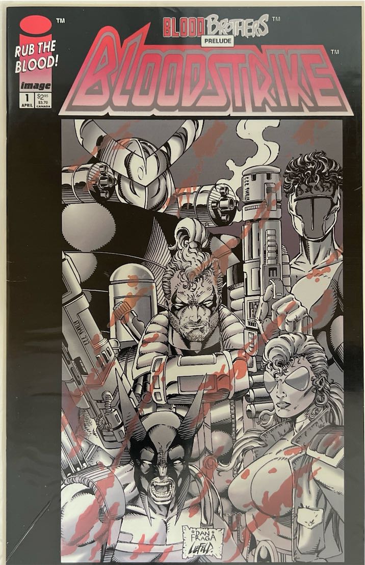 Bloodstrike, #001, Blood Brothers Prelude (Image Comics, 1993) - Direct Sales