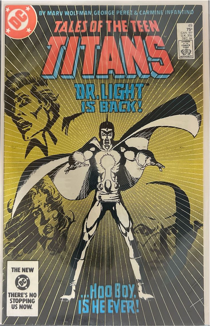 Tales of the Teen Titans, #049, Dr. Light is Back! (DC Comics, 1984) - Direct Sales