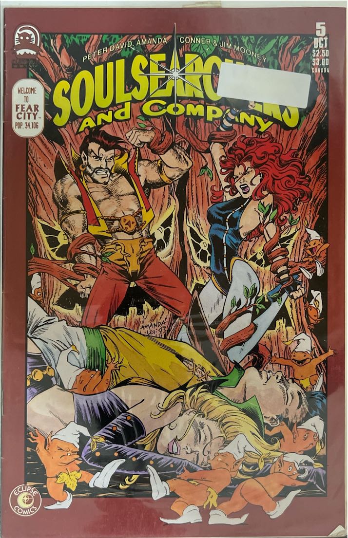 Soulsearchers and Company, #005, (Eclipse Comics, 1993) - Direct Edition