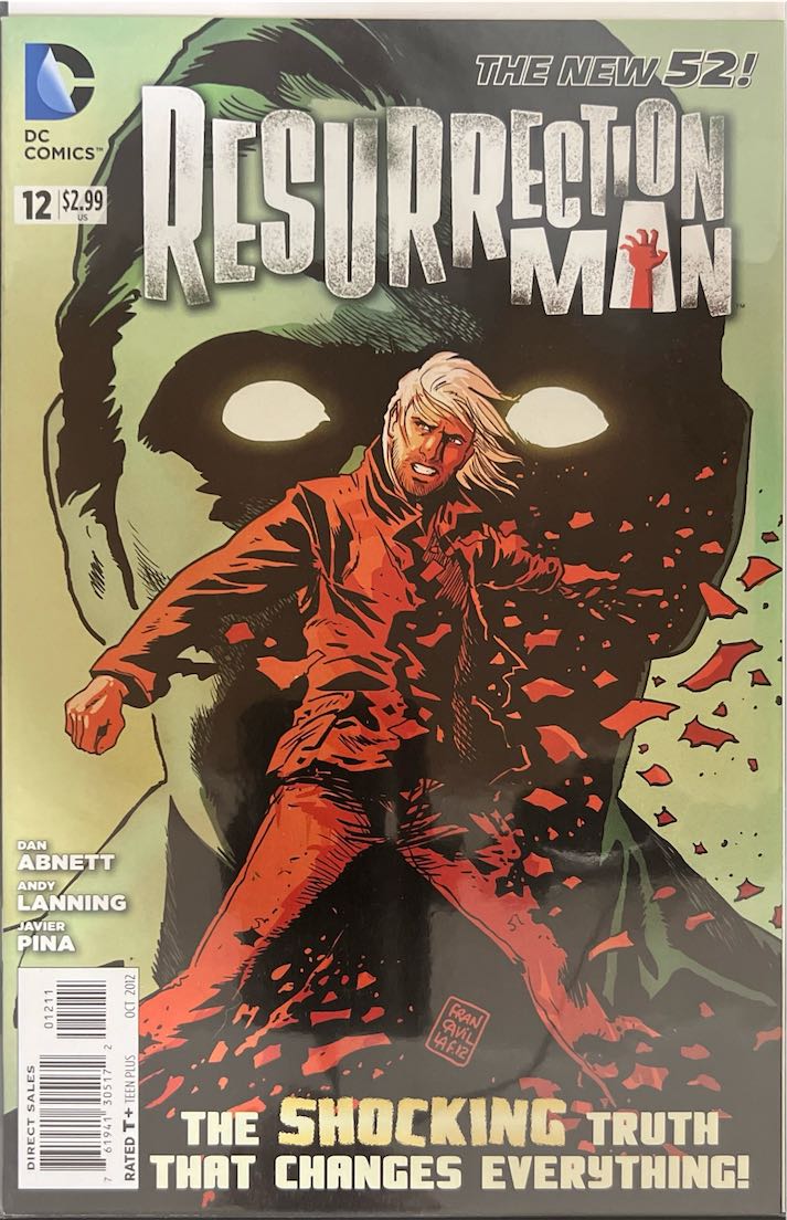 Resurrection Man, #012, The Shocking Truth That Changes Everything! (DC Comics, 2012) - Direct Sales