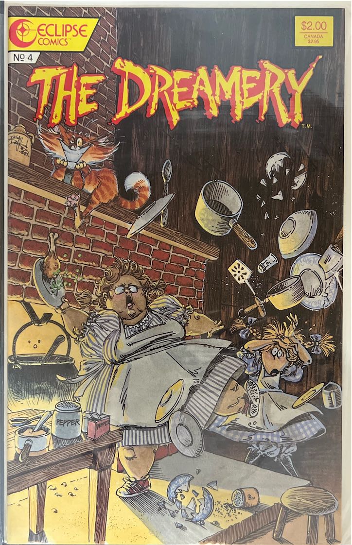 The Dreamery, #004 (Eclipse Comics, 1987) - Direct Sales