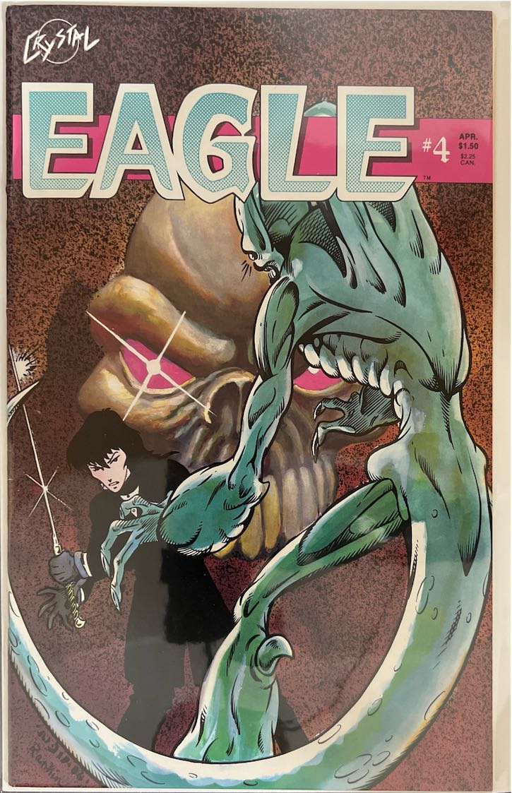 Eagle, #004, Volume One (Crystal Comics, 1986) - Direct Sales