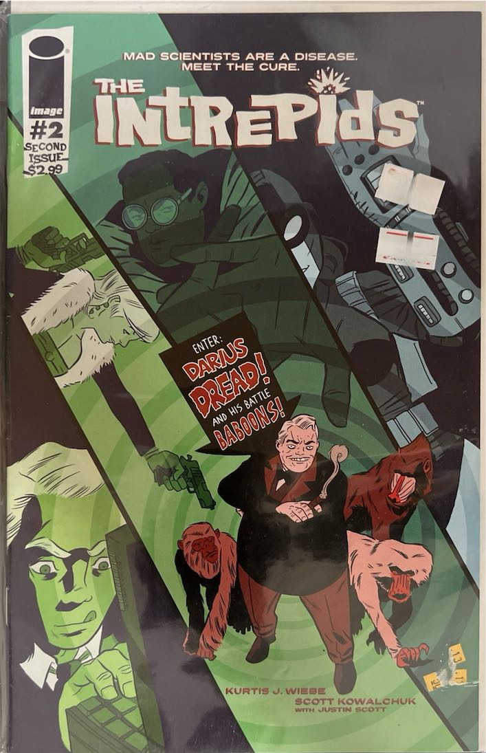 The Intrepids, #002 (Image Comics, 2011) - Direct Sales