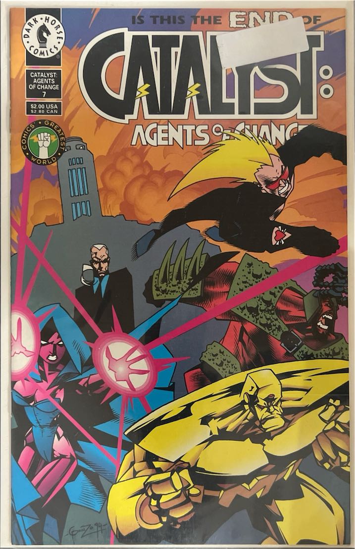 Catalyst: Agents of Change, #007 (Dark Horse Comics, 1994) - Direct Sales