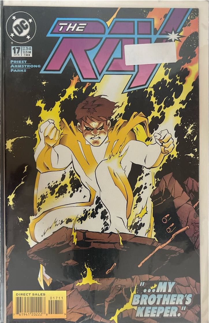 The Ray, #017, "My Brother's Keeper" (DC Comics, 1995) - Direct Sales