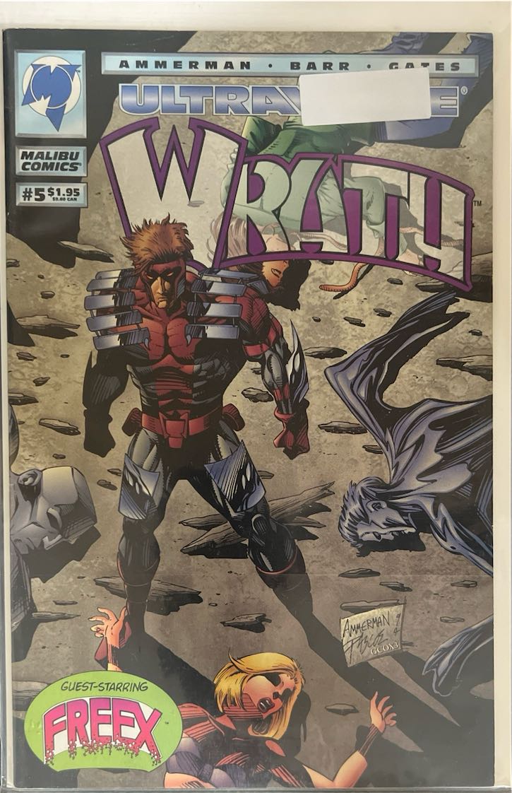 UltraForce, #005, Wrath (Malibu Comics, 1994) - Direct Sales