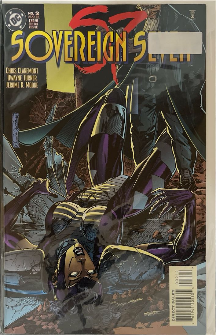 Sovereign Seven, #002, (DC Comics, 1995) - Direct Sales