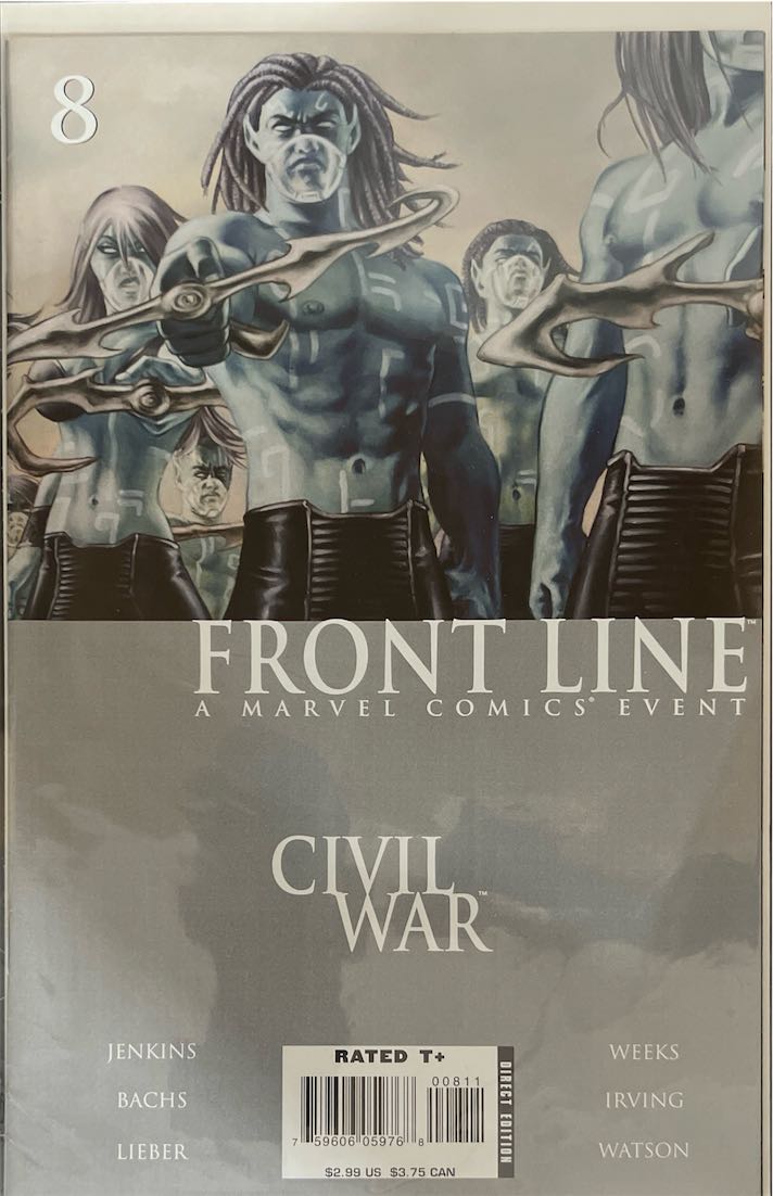 Civil War: Front Line, #008, (Marvel, 2007) - Direct Edition