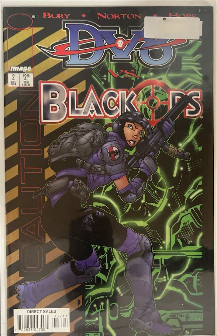 DV8 vs. Black Ops, #002 (Image Comics, 1996) - Direct Sales