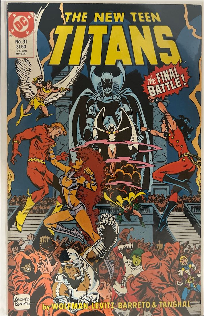 The New Teen Titans, #031, The Final Battle! (DC, 1987) - Direct Sales