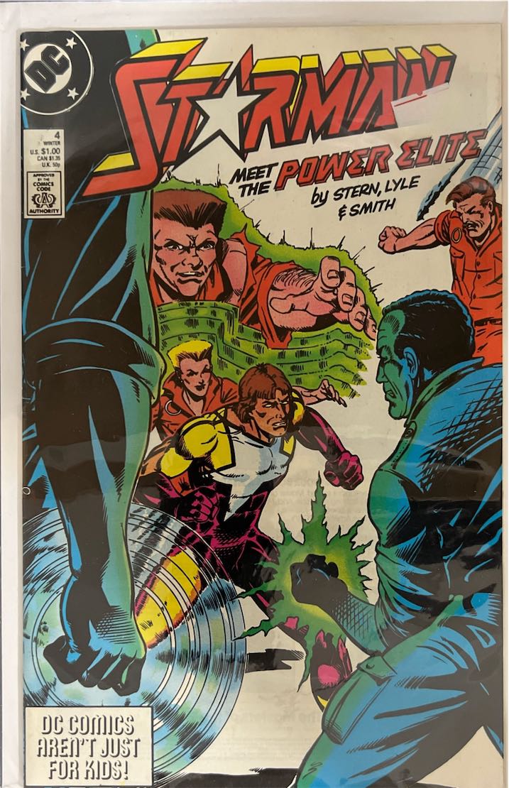 Starman, #004, Meet the Power Elite (DC Comics, Winter) - Direct Sales