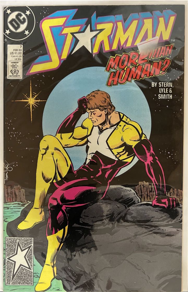 Starman, #007, More Than Human? (DC Comics, 1989) - Direct Edition