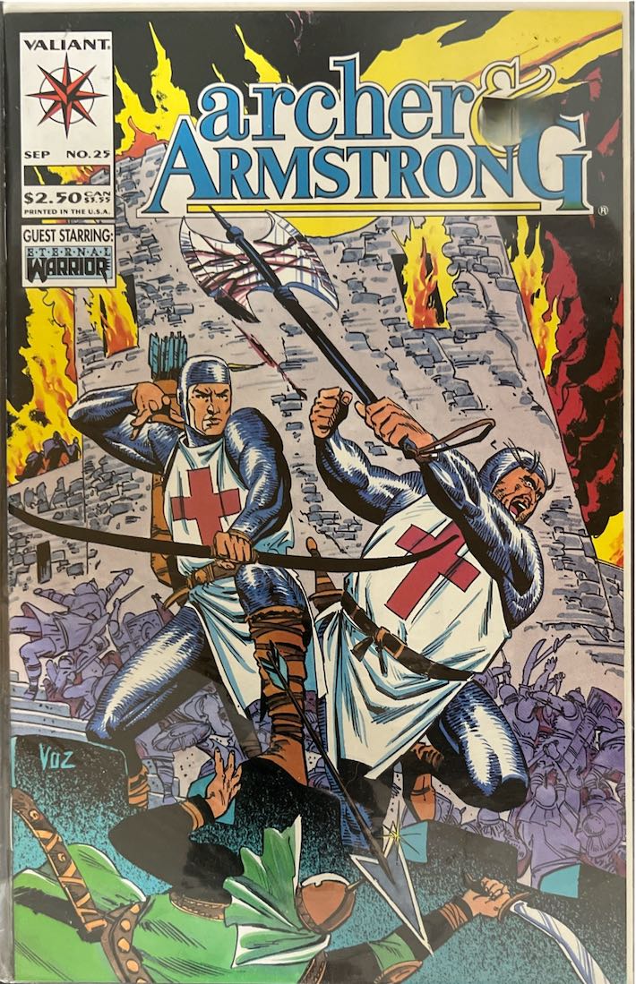 Archer & Armstrong, #025, (Valiant, 1993) - Direct Sales