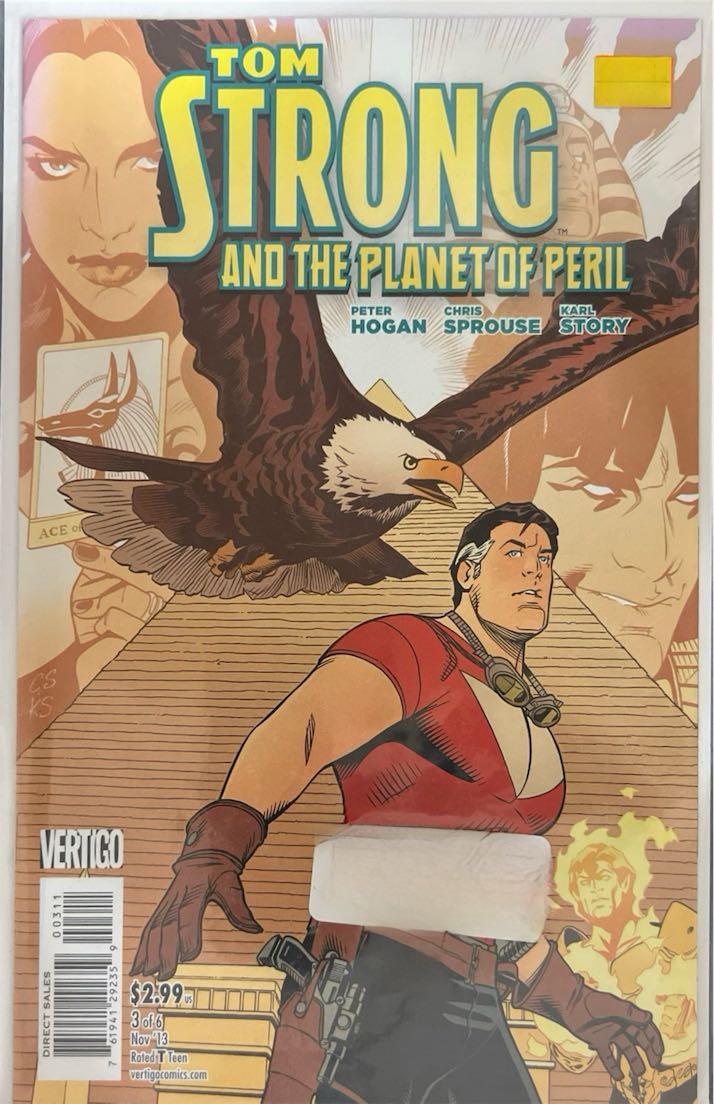 Tom Strong and the Planet of Peril, #003 (Vertigo, 2013) - Direct Sales