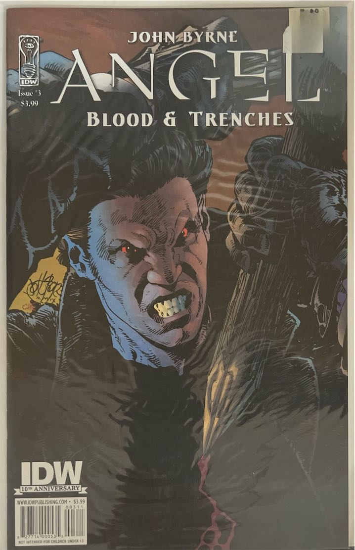 Angel: Blood & Trenches, #003 (IDW Publishing, 2009) - Direct Sales