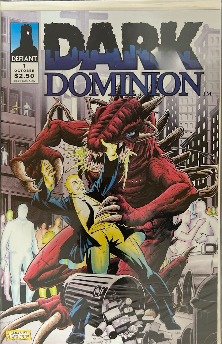 Dark Dominion, #001, (Defiant, 1993) - Direct Sales