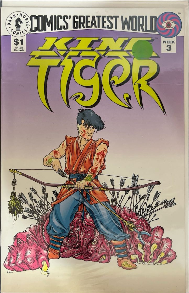 King Tiger, #003, Comics' Greatest World (Dark Horse Comics, 1993) - Direct Sales