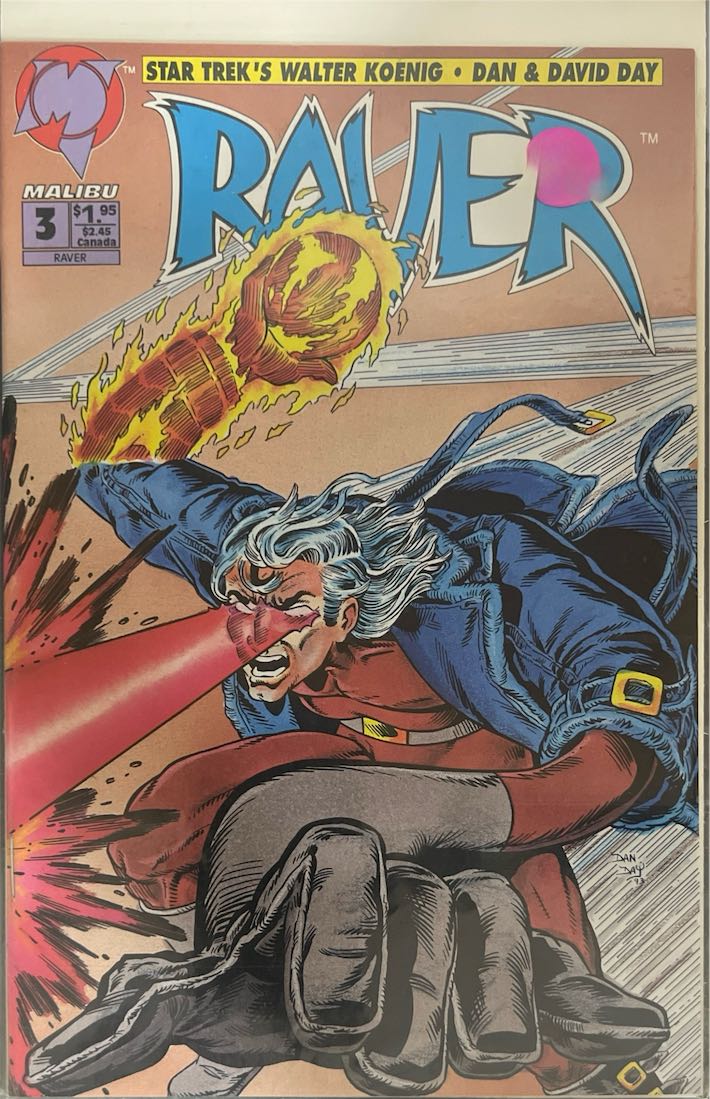 Raver, #003 (Malibu Comics, 1993) - Direct Sales