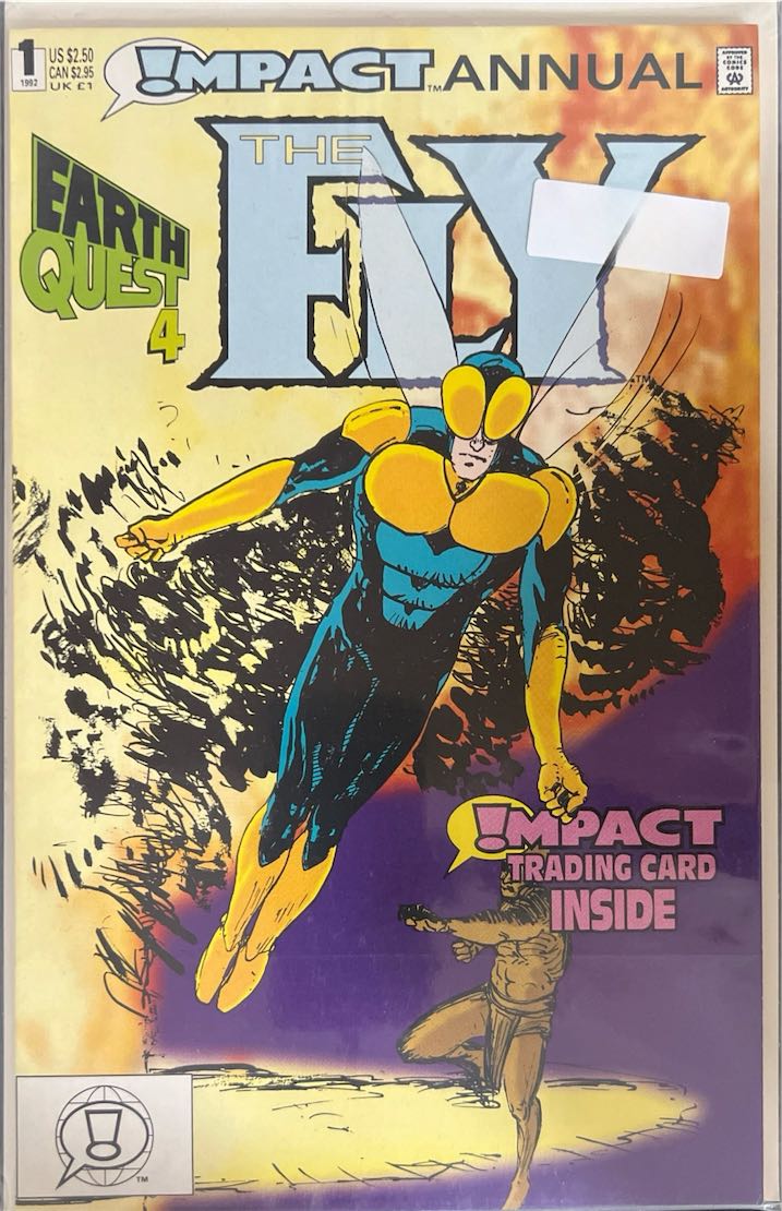 The Fly, Annual #001, Earth Quest 4 (Impact Comics, 1992) - Direct Sales