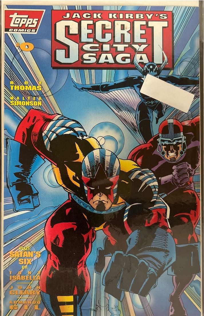 Jack Kirby's Secret City Saga, #001, Volume 1 (Topps Comics, 1993) - Direct Sales