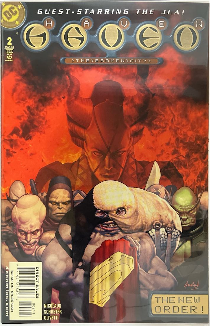 Heaven, #002, The Broken City (DC Comics, 2002) - Direct Sales