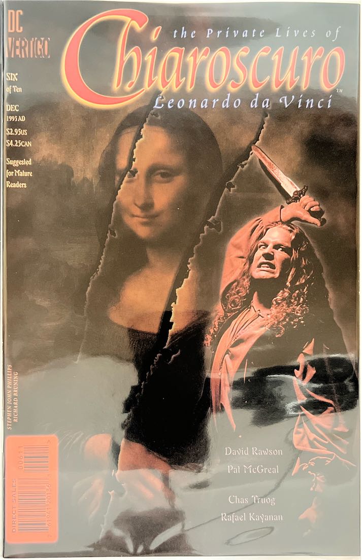 The Private Lives of Leonardo da Vinci: Chiaroscuro, #006 (DC Vertigo, 1995) - Direct Sales