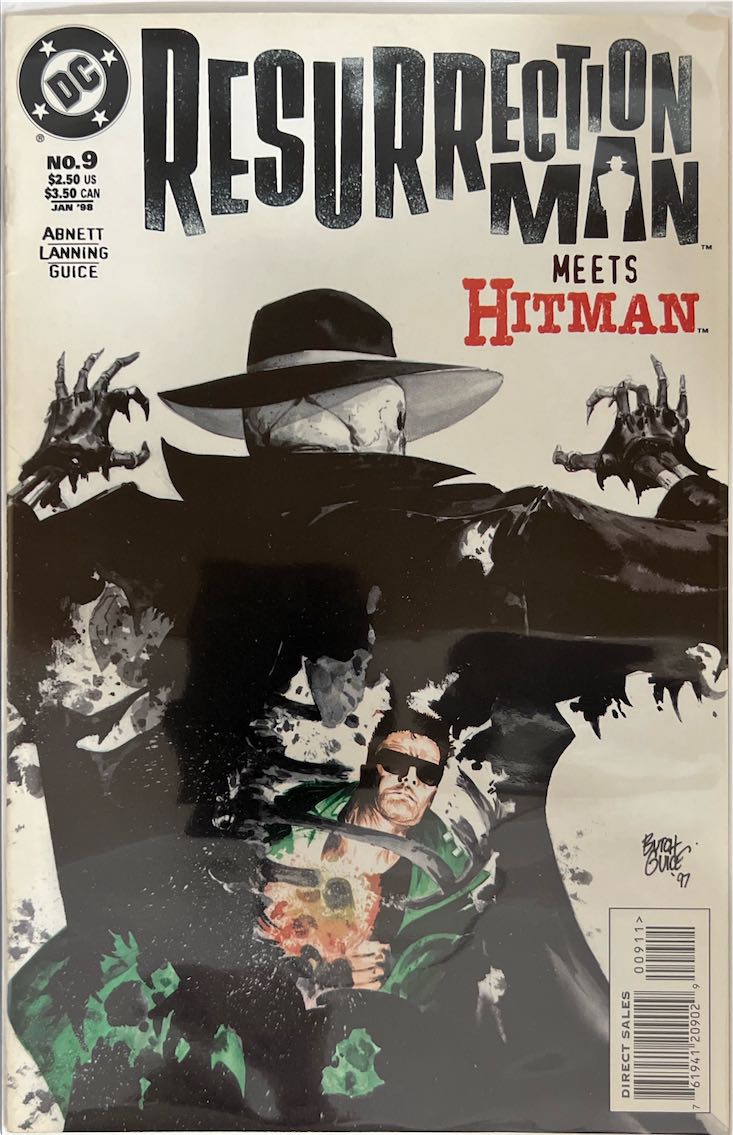 Resurrection Man, #009, Resurrection Man Meets Hitman (DC Comics, 1998) - Direct Sales