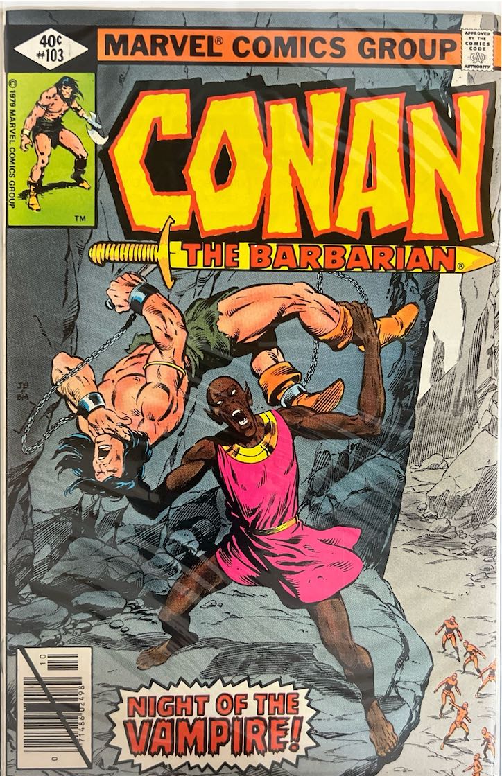 Conan the Barbarian, #103, Night of the Vampire! (Marvel Comics, 1979) - Direct Edition