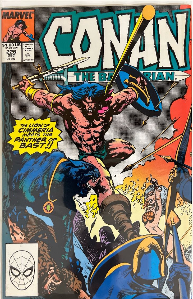 Conan the Barbarian, #226 (Marvel, 1989) - Direct Sales