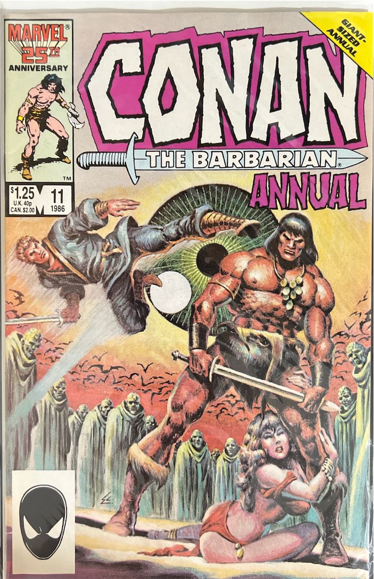 Conan the Barbarian, #011, Annual (Marvel, 1986) - Direct Sales