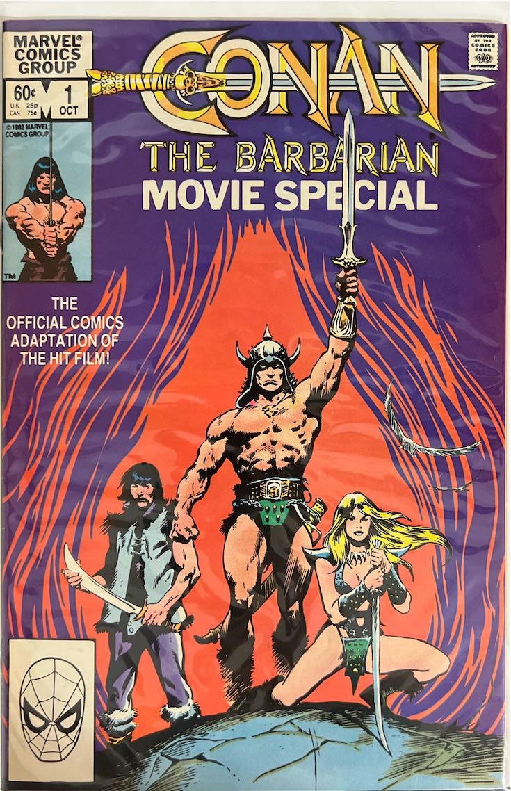 Conan the Barbarian, #001, Movie Special (Marvel, 1982) - Direct Sales