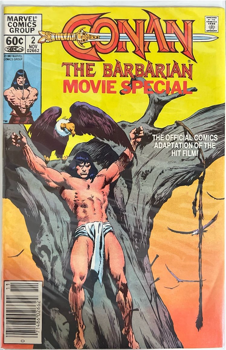 Conan The Barbarian, #002, Movie Special (Marvel, 1982) - Newsstand Edition