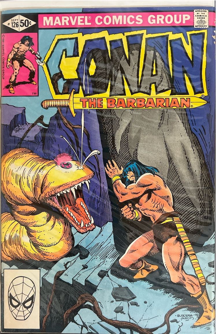 Conan the Barbarian, #126 (Marvel Comics, 1981) - Direct Edition