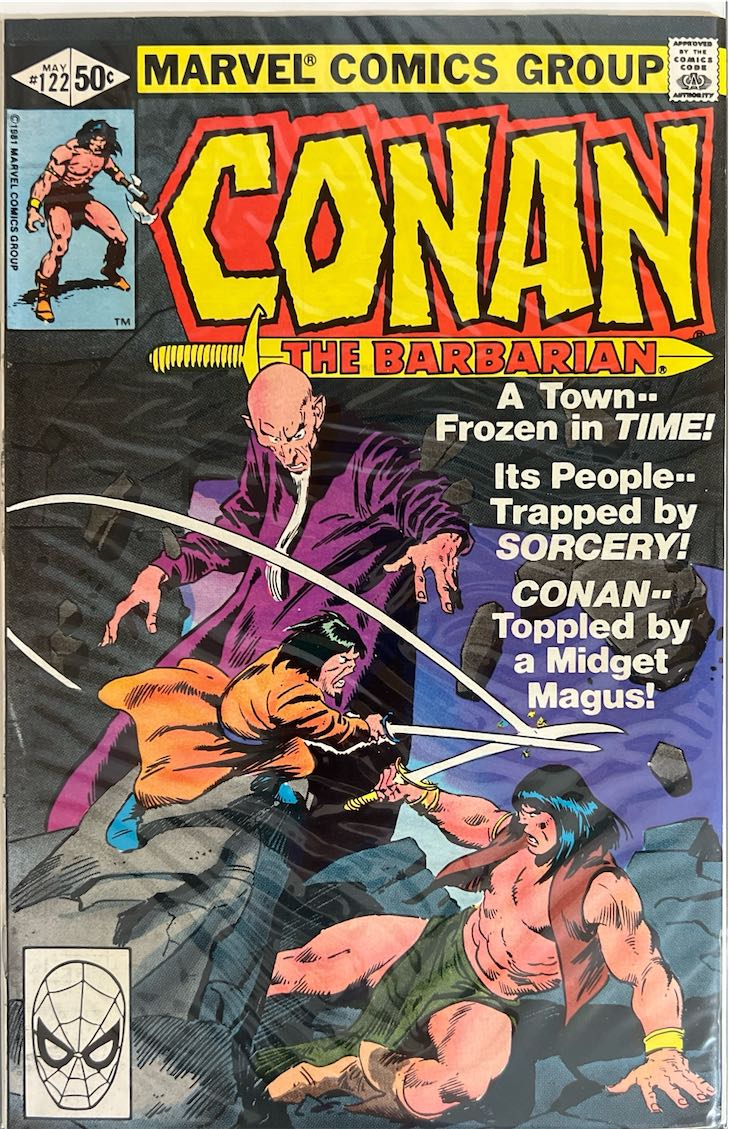 Conan the Barbarian, #122 (Marvel Comics, 1981) - Direct Sales