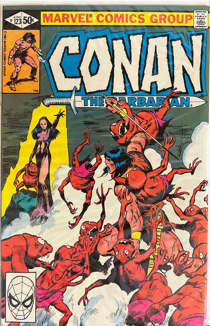 Conan the Barbarian, #123, (Marvel, 1981) - Direct Sales