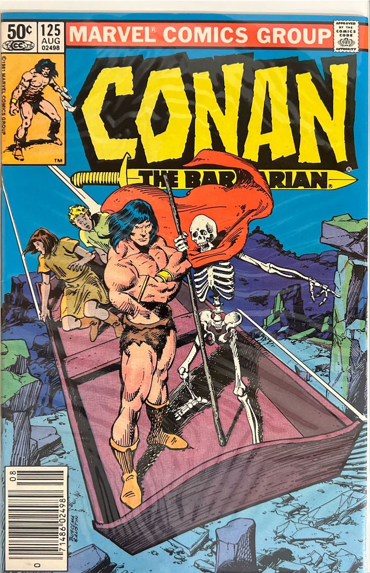 Conan the Barbarian, #125 (Marvel, 1981) - Newsstand Edition