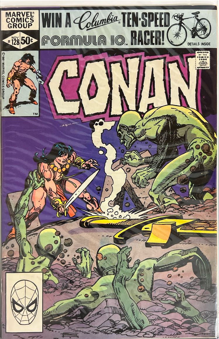 Conan the Barbarian, #128 (Marvel Comics, 1981) - Direct Sales