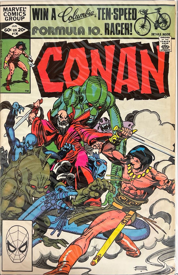 Conan the Barbarian, #130 (Marvel Comics, 1982) - Direct Edition