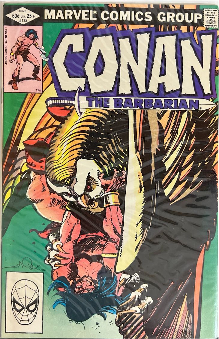 Conan the Barbarian, #135 (Marvel Comics, 1982) - Direct Edition