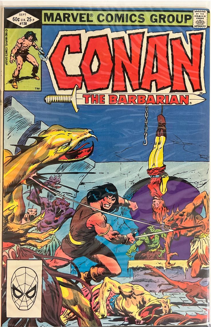 Conan the Barbarian, #138 (Marvel, 1982) - Direct Sales