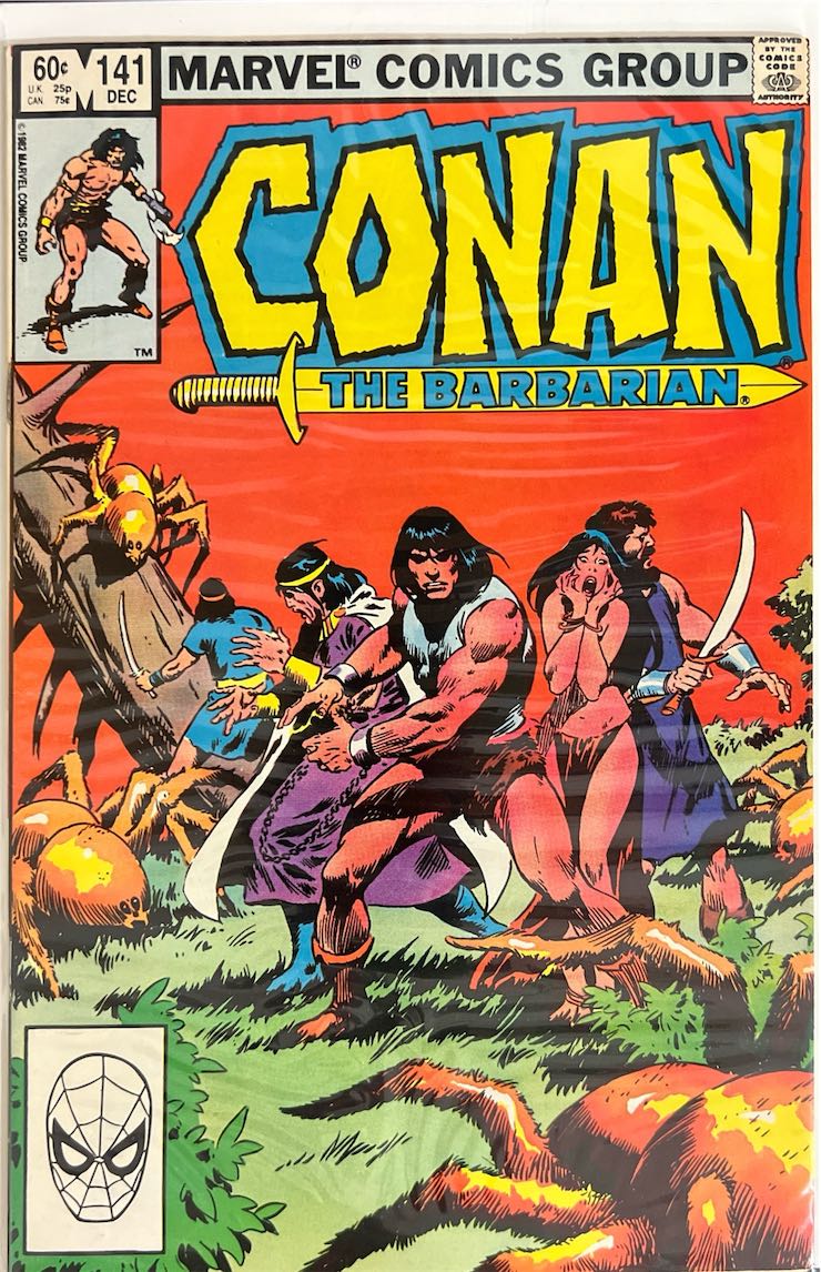 Conan the Barbarian, #141, (Marvel Comics, 1982) - Newsstand Edition